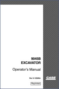 case 9045b 1997 operators manual, case manual, case 9045b