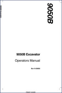 case 9050b 1995 operators manual, case manual, case 9050b