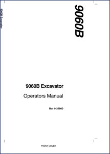 case 9060b 1995 operators manual, case manual, case 9060b