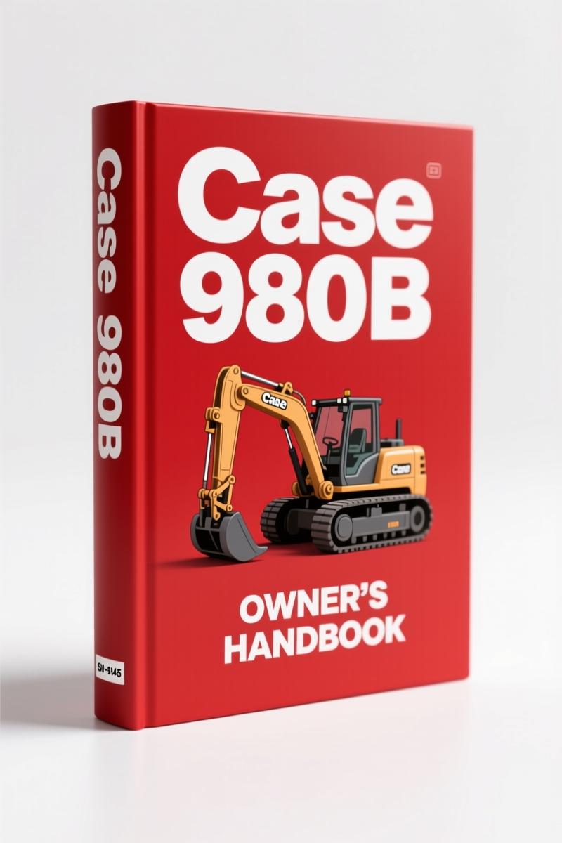 case 980b operators manual, case manual, case 980b