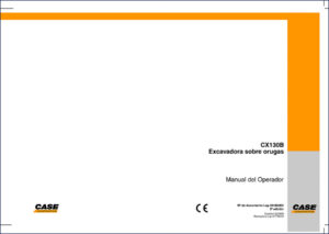case cx130b 2007 user manual, case manual, case cx130b
