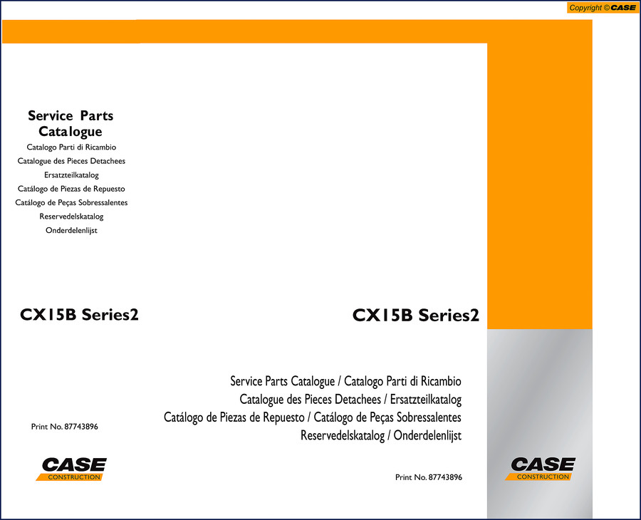 case cx15b series 2 2008 parts catalog oem, case parts catalog, case cx15b