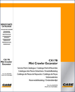 case cx17b 2010 parts catalog, case parts catalog, case cx17b