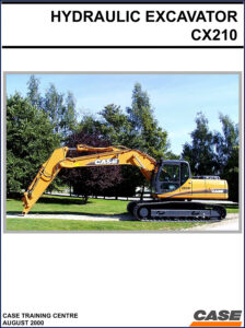 case cx210 2000 training manual, case manual, case cx210