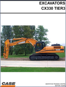 case cx330 2006 training manual, case manual, case cx330