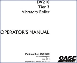 case dv210 2014 operators manual, case manual, case dv210