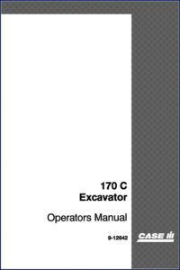case ih 170 c 2001 operators manual, case ih manual, case ih ih