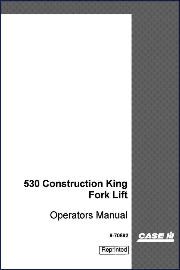 case ih 530 2001 operators manual, case ih manual, case ih ih