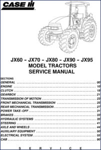 case jx60, case manual
