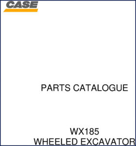 case wx185 parts catalog, case parts catalog, case wx185