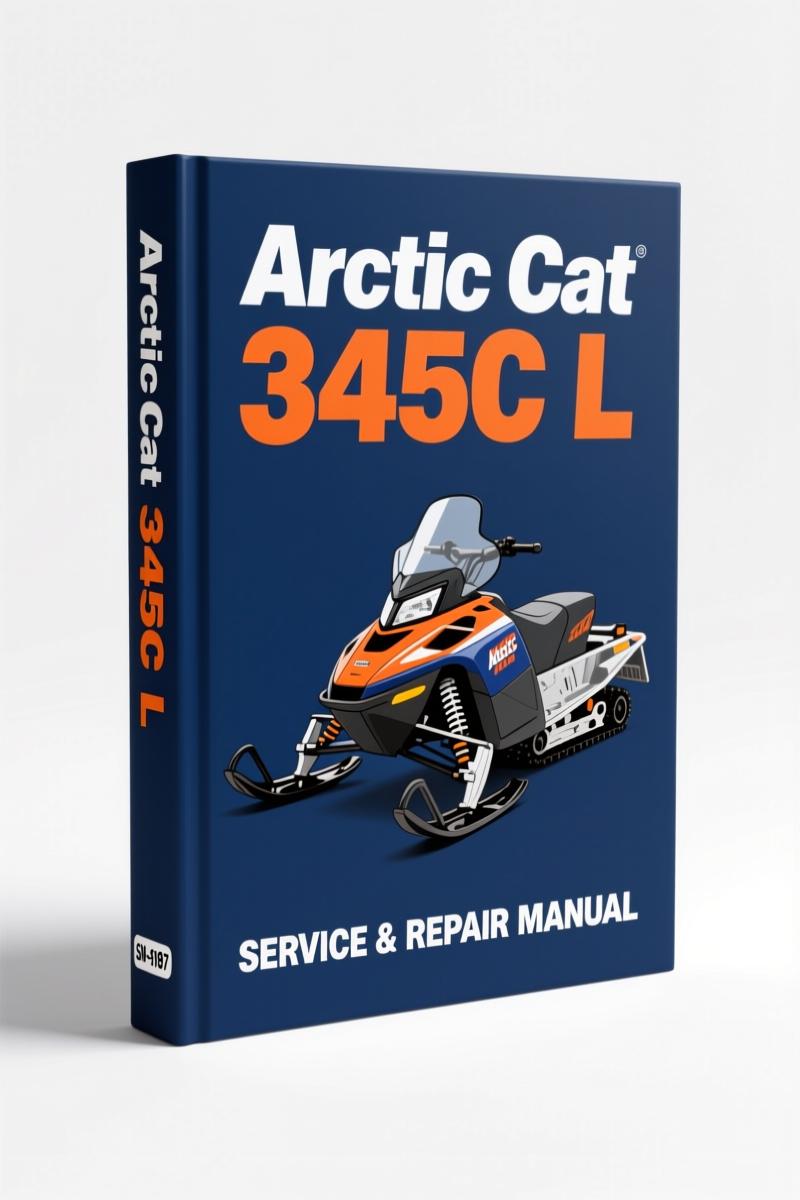 arctic cat 345c l service manual, arctic cat service manual, arctic cat cat