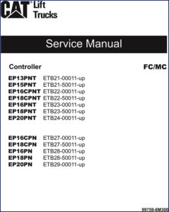 caterpillar ep13pnt ep15pnt ep16cpnt ep18cpnt ep16pnt service manual, caterpillar service manual, caterpillar ep13pnt