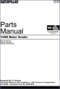 caterpillar 140m 2007 parts catalog, caterpillar parts catalog, caterpillar 140m