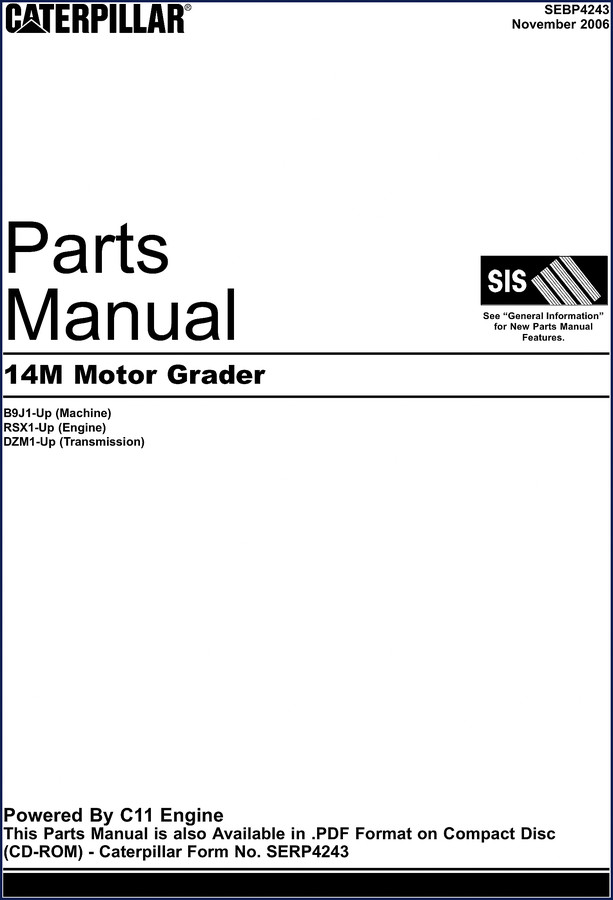 caterpillar 14m 2006 parts catalog, caterpillar parts catalog, caterpillar 14m