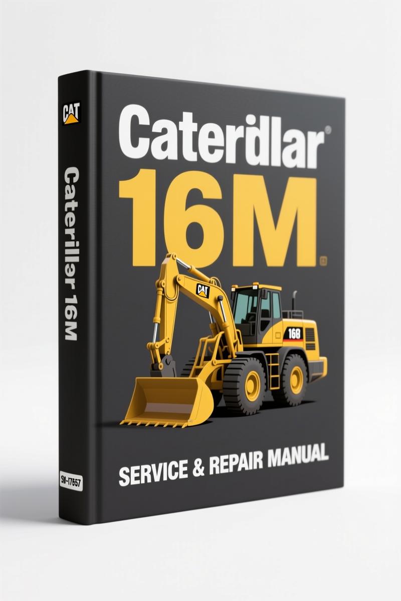 caterpillar 16m 2006 technical manual, caterpillar manual, caterpillar 16m