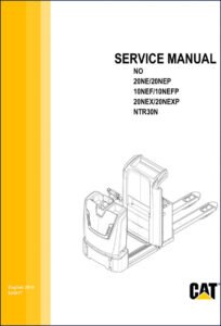 caterpillar 20ne, 20nep, 10nef, 10nefp, 20nex 2015 service, caterpillar service manual, caterpillar 20ne,