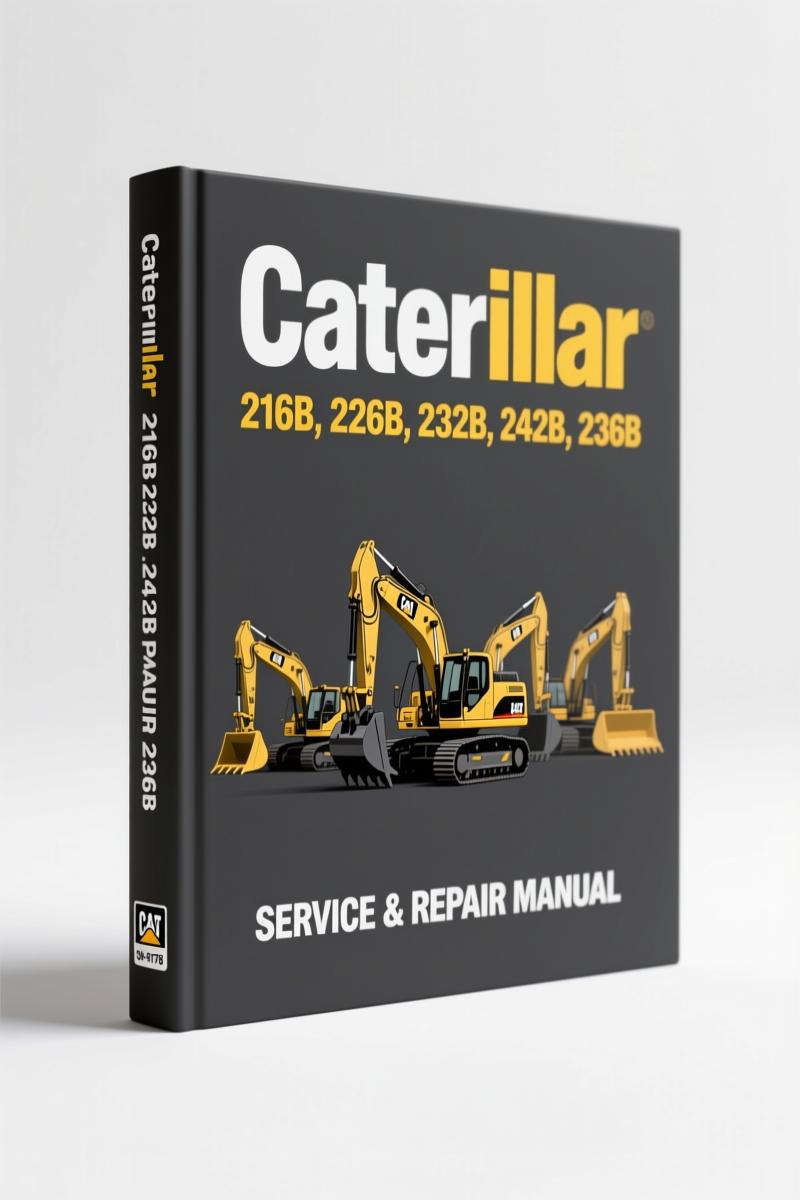caterpillar 216b 226b 232b 242b 236b 2010 service, caterpillar service manual, caterpillar 216b