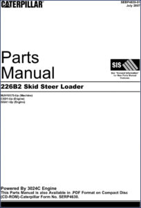 caterpillar 226b2 2007 parts catalog, caterpillar parts catalog, caterpillar 226b2
