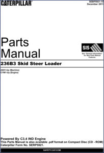 caterpillar 236b3 2011 parts catalog, caterpillar parts catalog, caterpillar 236b3