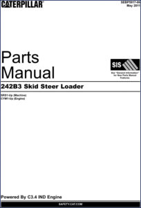 caterpillar 242b3 2011 parts catalog, caterpillar parts catalog, caterpillar 242b3