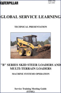 caterpillar 262b 2004 training manual, caterpillar manual, caterpillar 262b
