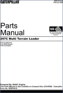 caterpillar 297c 2008 parts catalog, caterpillar parts catalog, caterpillar 297c