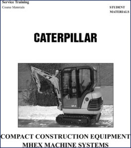 caterpillar 301.5, 305 2000 training manual, caterpillar manual, caterpillar 301.5,