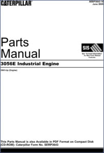 caterpillar 3056e 2005 parts catalog, caterpillar parts catalog, caterpillar 3056e