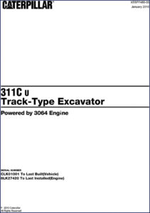 caterpillar 311c 2010 service manual, caterpillar service manual, caterpillar 311c