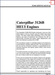 caterpillar 3126b service manual, caterpillar service manual, caterpillar 3126b