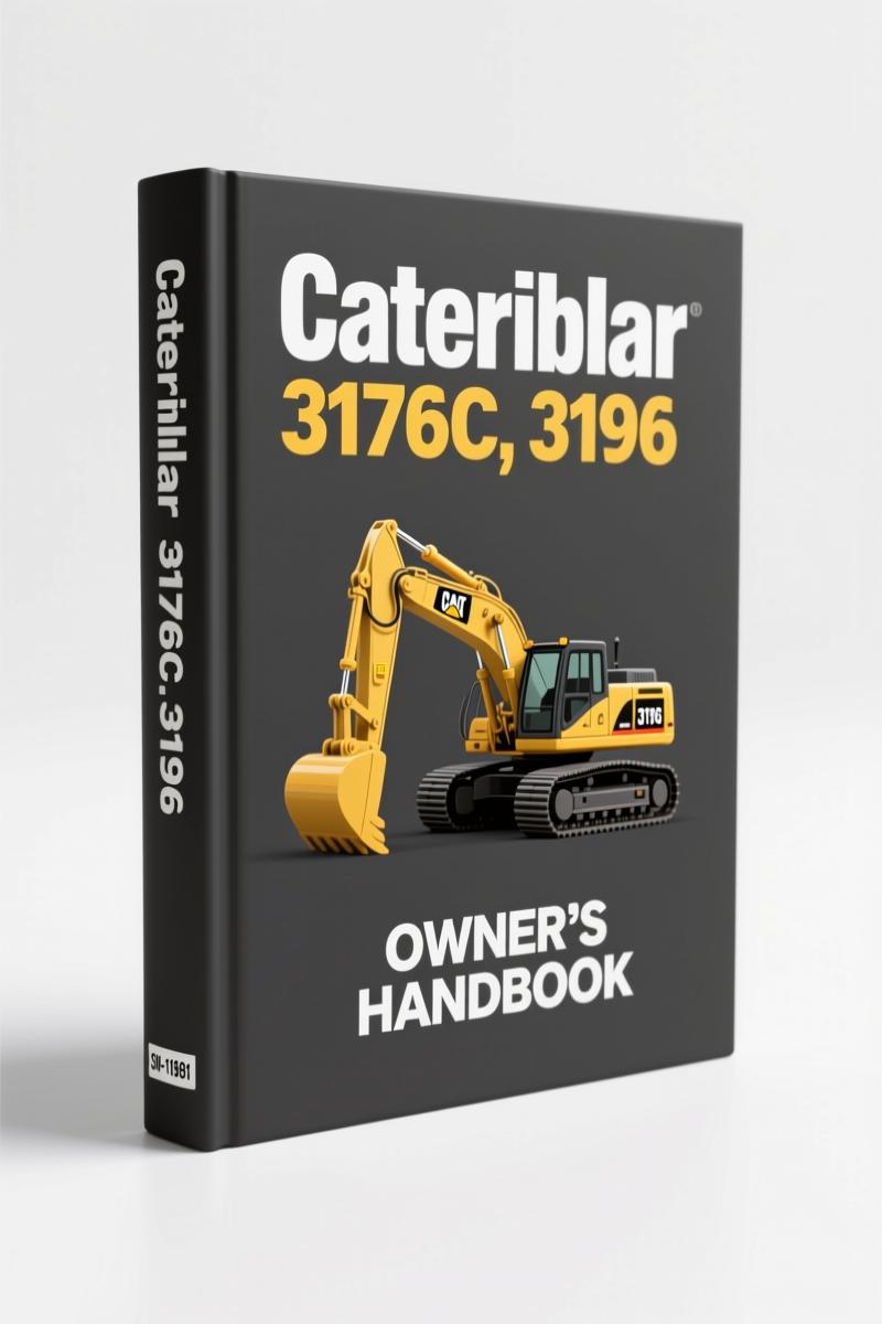 caterpillar 3176c, 3196 2007 operators manual, caterpillar manual, caterpillar 3176c,