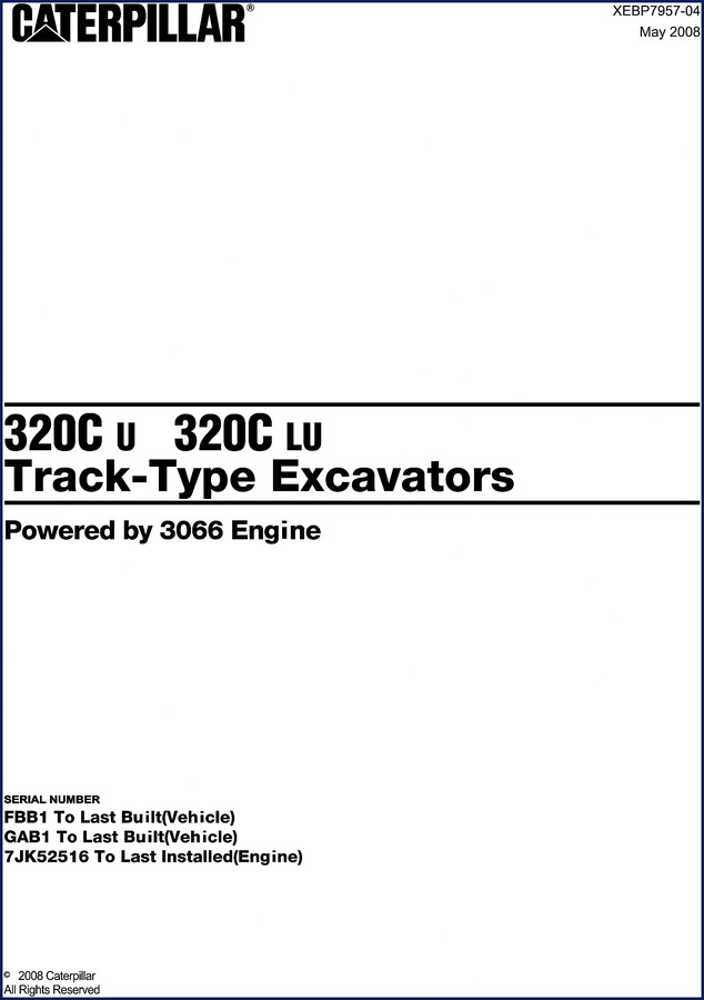caterpillar 320c, 320c lu 2008 service manual, caterpillar service manual, caterpillar 320c,