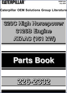 caterpillar 320c 2004 parts catalog, caterpillar parts catalog, caterpillar 320c