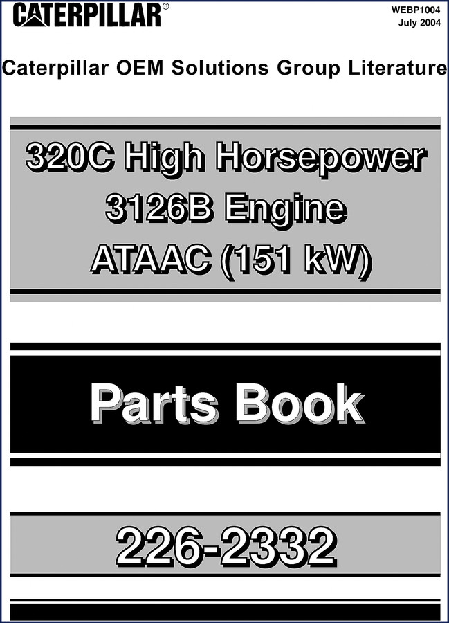 caterpillar 320c 2004 parts catalog, caterpillar parts catalog, caterpillar 320c