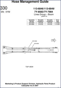 caterpillar 330 2007 parts catalog, caterpillar parts catalog, caterpillar 330