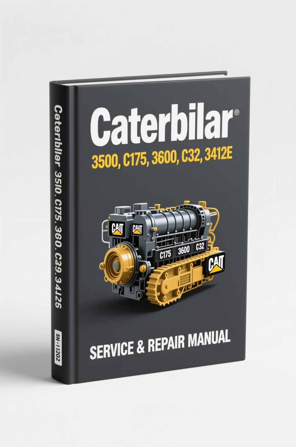 caterpillar 3500 c175 3600 c32 3412e diesel fuel, caterpillar manual, caterpillar 3500