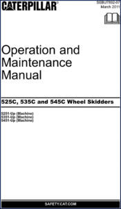 caterpillar 525c, 535c, 545c 2011 operators manual, caterpillar manual, caterpillar 525c,