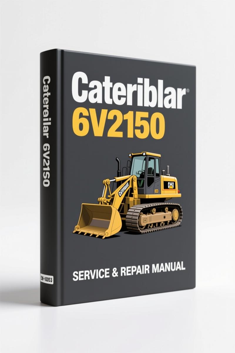 caterpillar 6v2150 training manual, caterpillar manual, caterpillar 6v2150