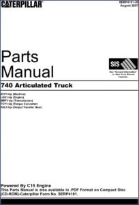 caterpillar 740 2007 parts catalog, caterpillar parts catalog, caterpillar 740