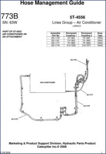 caterpillar 773b 2008 parts catalog, caterpillar parts catalog, caterpillar 773b