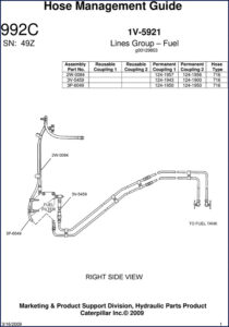 caterpillar 992c 2009 parts catalog, caterpillar parts catalog, caterpillar 992c