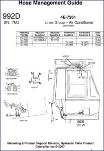 caterpillar 992d 2007 parts catalog, caterpillar parts catalog, caterpillar 992d