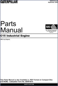 caterpillar c15 2009 parts catalog, caterpillar parts catalog, caterpillar c15
