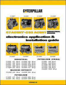 caterpillar c11 c13 c15 c7 c9 installation manual, caterpillar manual, caterpillar c11
