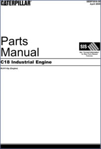 caterpillar c18 2005 parts catalog, caterpillar parts catalog, caterpillar c18