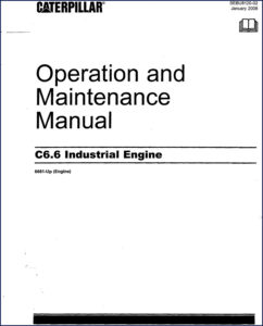 caterpillar c6.6 2008 operators manual, caterpillar manual, caterpillar c6.6