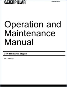 caterpillar c6.6 operators manual, caterpillar manual, caterpillar c6.6