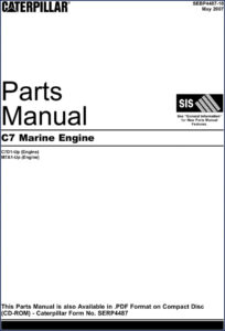 caterpillar c7d1 m7a1 2007 parts catalog, caterpillar parts catalog, caterpillar c7d1