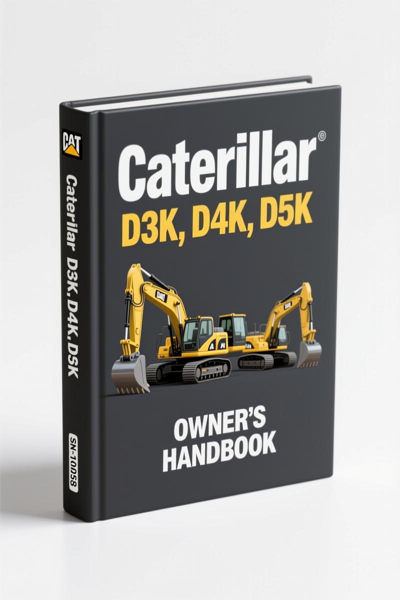 caterpillar d3k, d4k, d5k 2009 operators manual, caterpillar manual, caterpillar d3k,