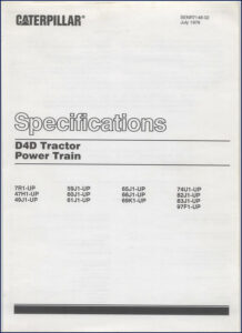 1976 caterpillar d4d service manual, caterpillar service manual, caterpillar caterpillar